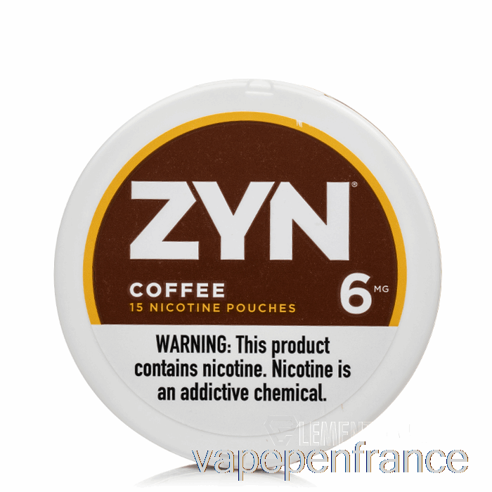 Sachets De Nicotine Zyn - Stylo Vape Café 6mg